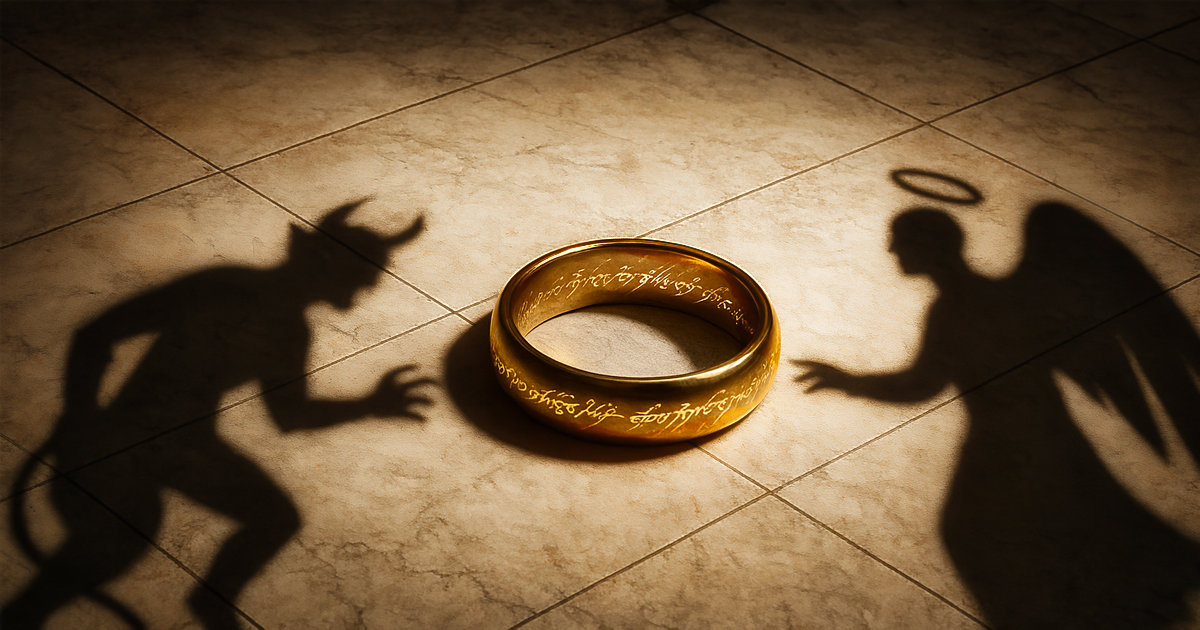 Pierścień Hobbita i eksperyment Platona